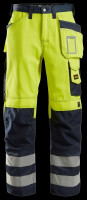 High Visibility Geel - Donker blauw