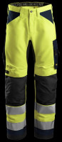 High Visibility Geel - Donker blauw