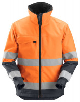 High Visibility Oranje - Staal Grijs