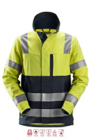 High-Vis Geel - Donker blauw