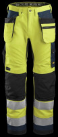 High Visibility Geel - Donker blauw