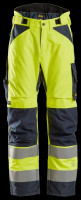 High Visibility Geel - Donker blauw