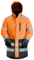 Oranje, High Visibility - Staal Grijs